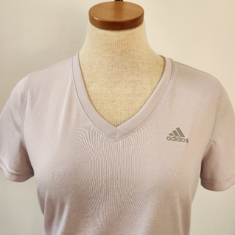 Adidas Ultimate Tee V Neck - Picture 2 of 10